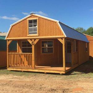 Graceland wrap-around lofted barn cabin